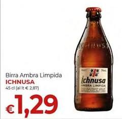 Ichnusa - Birra Ambra Limpida