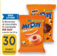 Mr. day - 6 Brownies Al Cioccolato, 8 Ciambelle