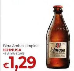 Ichnusa - Birra Ambra Limpida