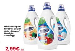 Despar - Detersivo Liquido Lavatrice Color/ Classico/ Marsiglia 40 Lavaggi