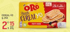Scelta oro - Cereal Yo