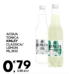 Kinley - Acqua Tonica Classica/Lemon