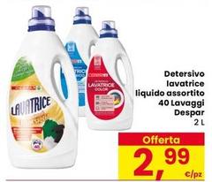 Despar - Detersivo Lavatrice Liquido Assortito 40 Lavaggi