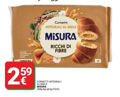 Misura - Cornetti Integrali Al Miele