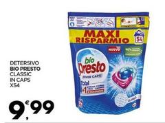 Bio - Detersivo  Presto Classic In Caps