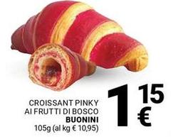 Buondi - Croissant Pinky Ai Frutti Di Bosco