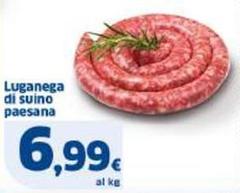 Luganega Di Suino Paesana