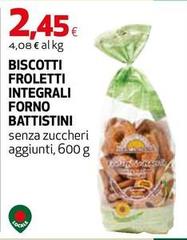 Forno battistini - Biscotti Froletti Integrali Forno