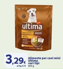 Ultima - Alimento Per Cani Mini