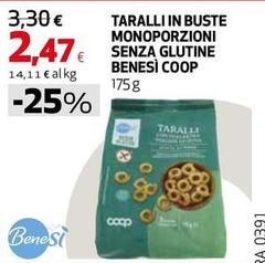 Coop - Taralli In Buste Monoporzioni Senza Glutine Benesi