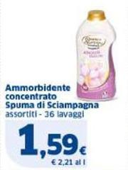 Spuma di Sciampagna - Ammorbidente Concentrato