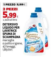 Spuma di Sciampagna - Detersivo Liquido Per Lavatrice