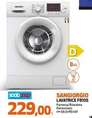 Lavatrice F810S