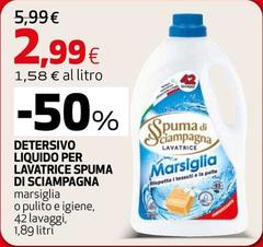 Spuma di Sciampagna - Detersivo Liquido Per Lavatrice