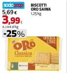 Oro saiwa - Biscotti