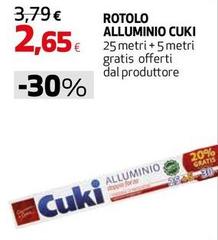 Cuki - Rotolo Alluminio