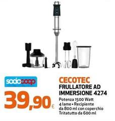 Cecotec - Frullatore Ad Immersione 4274