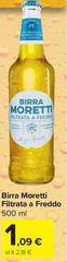 Moretti - Birra Filtrata A Freddo