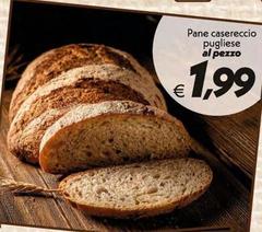 Pane Casereccio Pugliese Al Pezzo