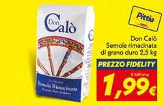 Semola Rimacinata Di Grano Duro