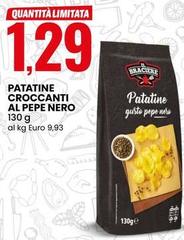Fratelli putzulu - Patatine Croccanti Al Pepe Nero