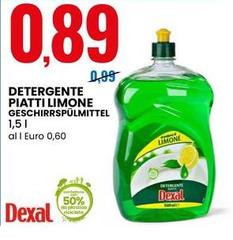 Dexal - Detergente Piatti Limone
