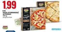 Pizza 4 Formaggi/Alfunghi