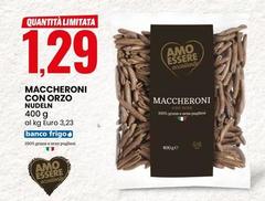 Oro - Maccheroni Con Orzo