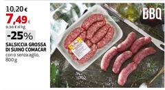 Bbq - Salsiccia Grossa Di Suino Comacar