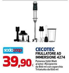 Cecotec - Frullatore Ad Immersione 4274