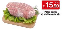 Polpa Scelta Di Vitello Nazionale