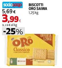 Oro saiwa - Biscotti