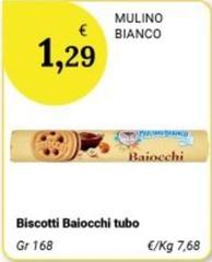 Mulino Bianco - Biscotti Tubo