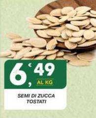 Semi -  Di Zucca Tostati