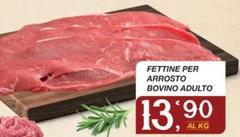 Fettine Per Arrosto Bovino Adulto