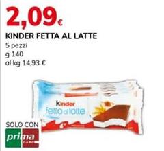 Kinder - Fetta Al Latte