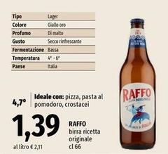 Raffo - Birra Ricetta Originale