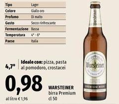 Warsteiner - Birra Premium