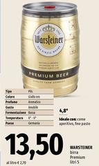 Warsteiner - Birra Premium