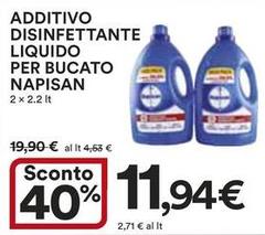Napisan - Additivo Disinfettante Liquido Per Bucato