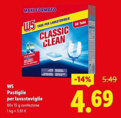 W5 - Pastiglie Per Lavastoviglie