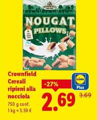Crownfield - Cereali Ripieni Alla Nocciola