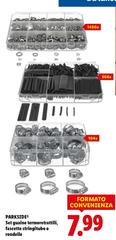 Parkside - Set Guaine Termoretrattili, Fascette Stringitubo O Rondelle