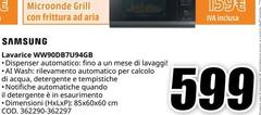 Samsung - Lavatrice WW90DBT7U49G