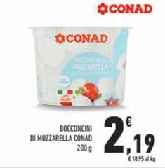 Conad - Bocconcini Di Mozzarella