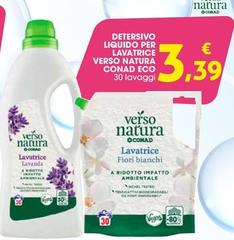Conad - Detersivo Liquido Per Lavatrice Verso Natura