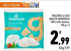 Granarolo - Mozzarella Alta Qualita'