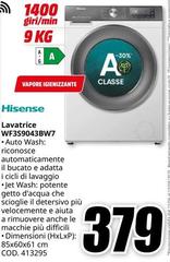 Hisense - Lavatrice WF539043BW7