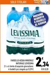 Levissima - Fardello Acqua Minerale Naturale