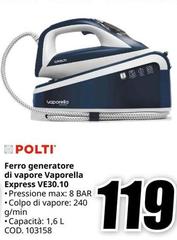 Polti - Ferro Generatore Di Vapore Vaporella Express